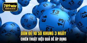 dàn đề 10 số khung 3 ngày