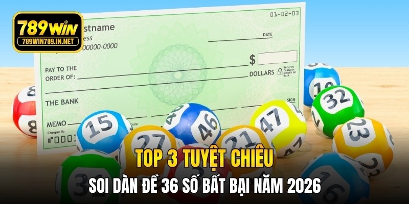 Top 3 tuyệt chiêu soi dàn đề 36 số bất bại năm 2026