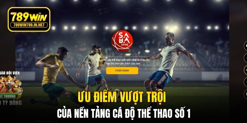 Ưu điểm vượt trội của nền tảng cá độ thể thao số 1